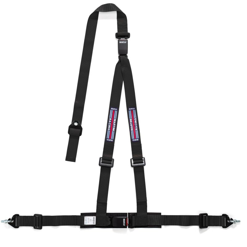 Sparco 3 Point Double Release Martini Racing Harness