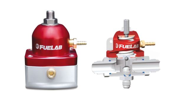 Fuelab high flow fuel pressure regulator