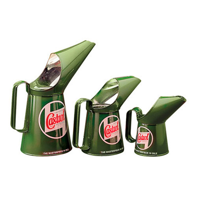 Castrol Set Of 3 Replica Pouring Cans