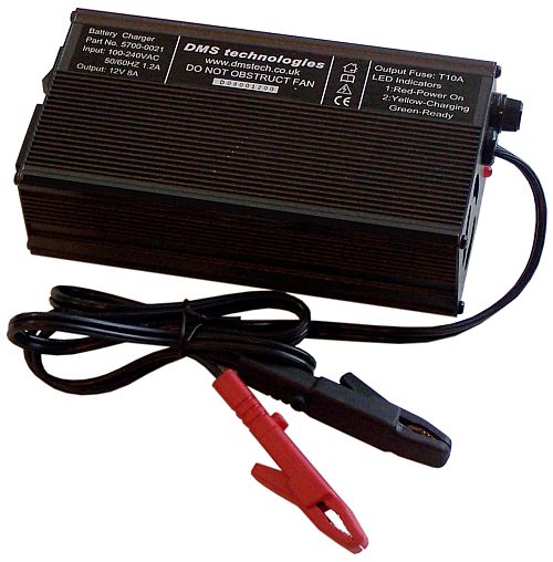 8A Three Stage Racing Battery Charger