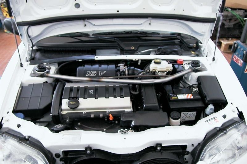 Strut brace for Peugeot 106 1.6 GTI 16V - 1.6 Rally 16V, Citroen SAXO 1.6 VTS 16V